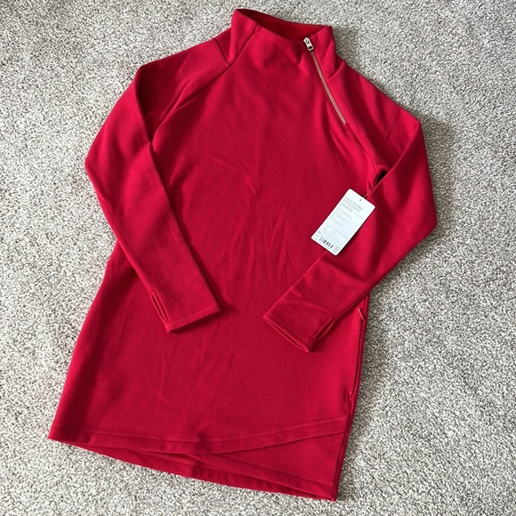 Cozy Karma Asym Dress - Picture 1 of 6